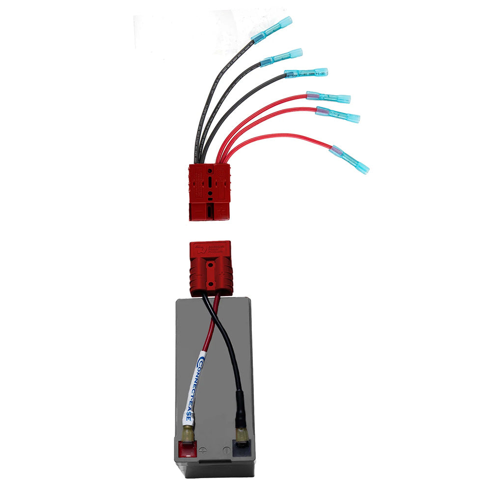 Connect-Ease Spade-A-Nator Spade Style Battery Connection Kit for Kayaks and Ice Fishing