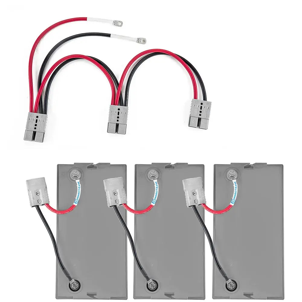 Connect-Ease RCE312VRV 3-Battery 12V Parallel Quick Connect System for RV and Off-Grid Power