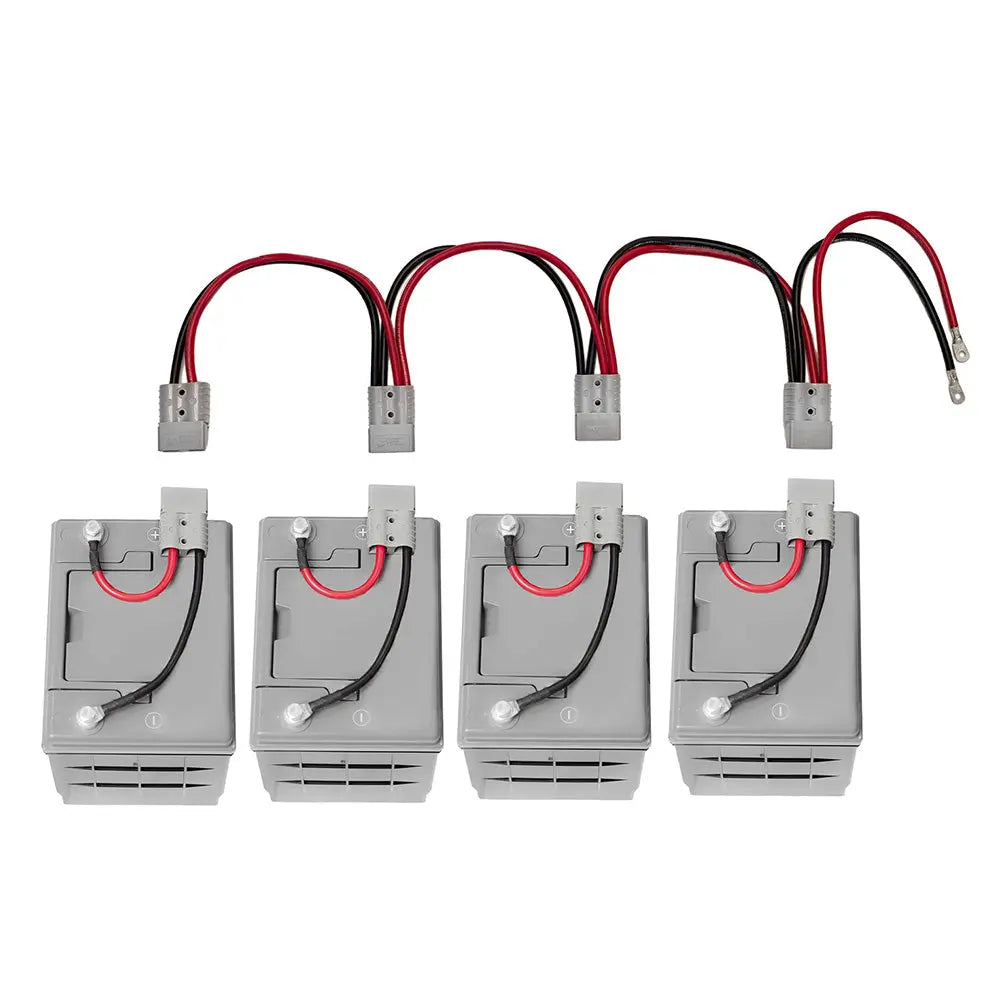 Connect-Ease 4 12V Battery Parallel Quick Connect System RCE412VRV for RV and Off-Grid Power