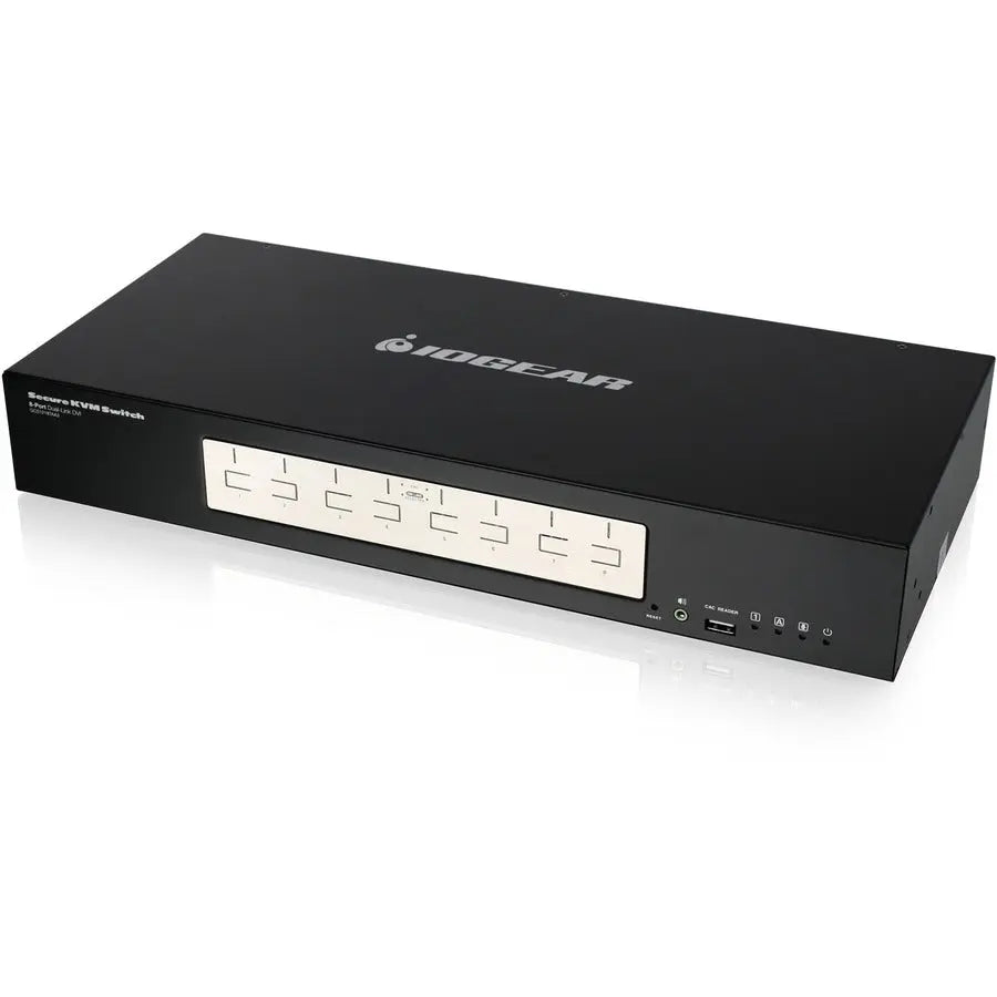 IOGEAR GCS1218TAA3 8-Port Dual-Link DVI Secure KVM Switch with 4K UHD Support