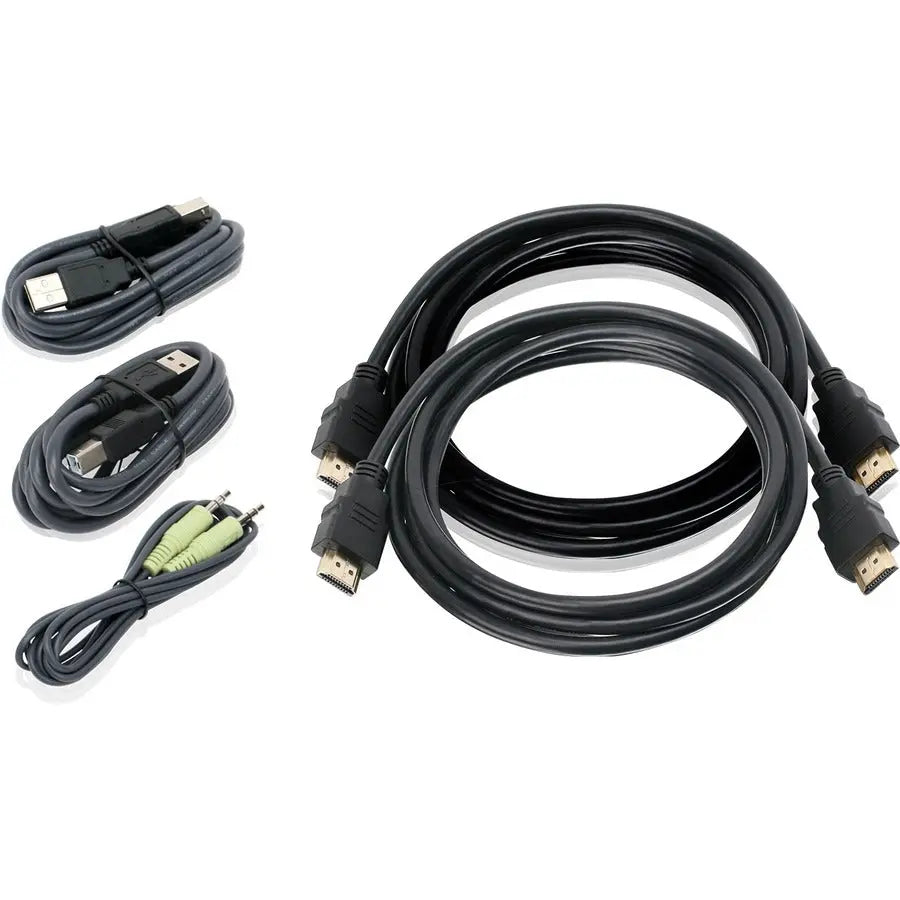 6DUAL VIEW HDMI USB KVM CABLE  CABL