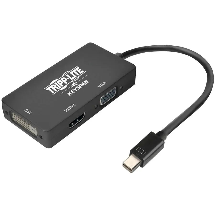 EATON TRIPP LITE SERIES Keyspan P137-06N-HDVK6B Mini DisplayPort to HDMI, DVI, VGA Adapter for 4K Video