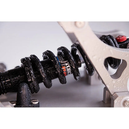 SHOCK-WBV P Series Shock Absorber Seat - DNM Silver V2 for Smooth Ride and Vibration Reduction
