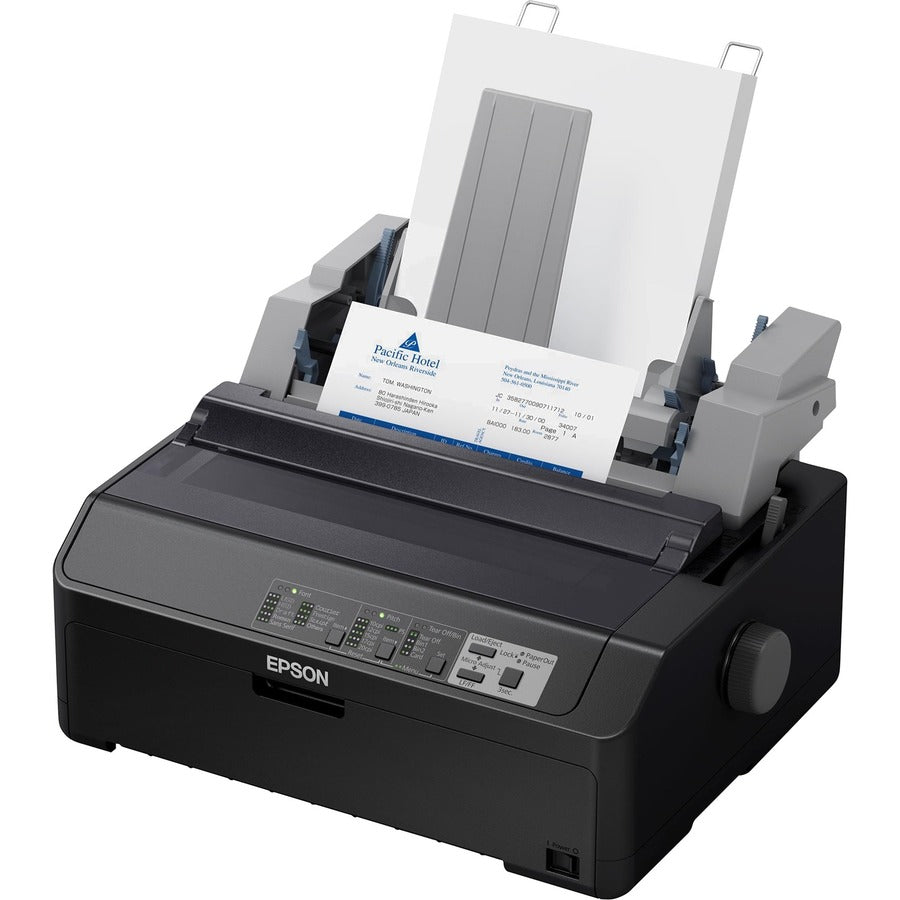 Epson LQ-590II 24-Pin Impact Dot Matrix Printer - Monochrome, Energy Star Certified