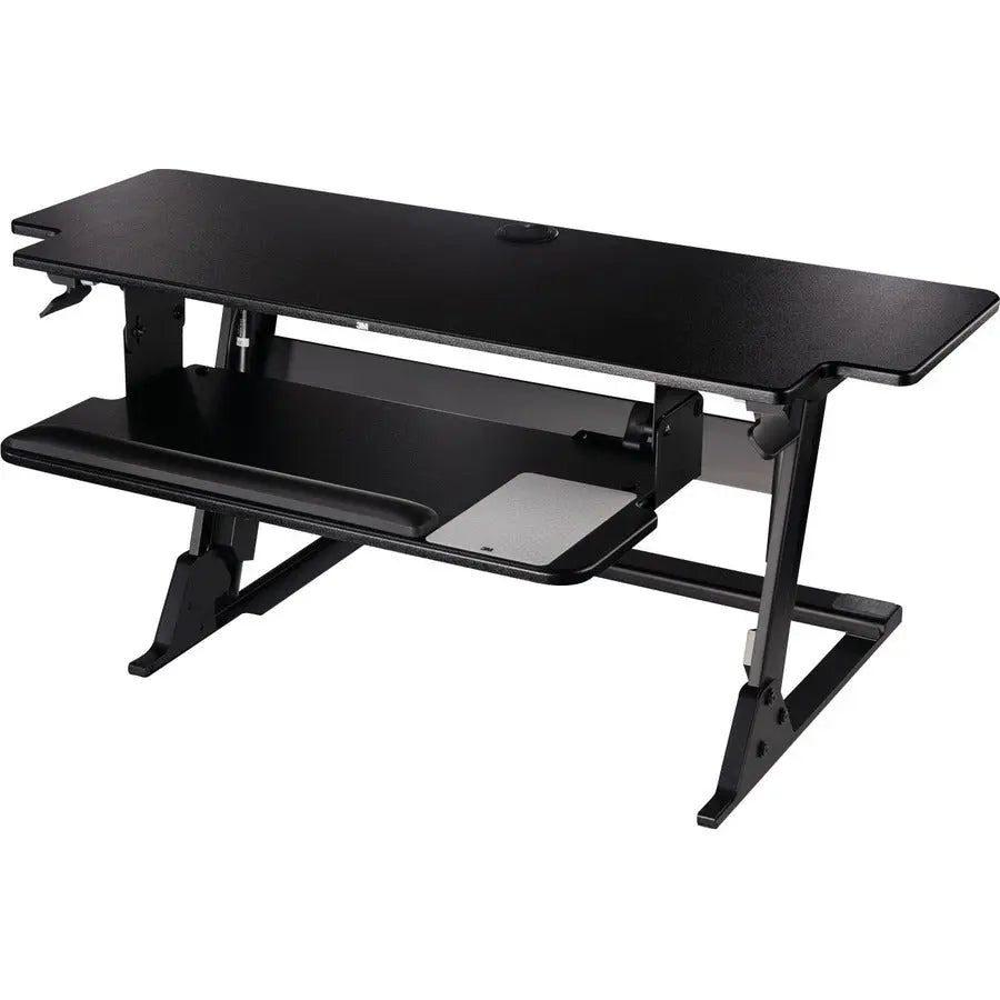 3M Precision Standing Desk SD70B – Adjustable Desktop Riser with Storage, Supports Up to 45 lb