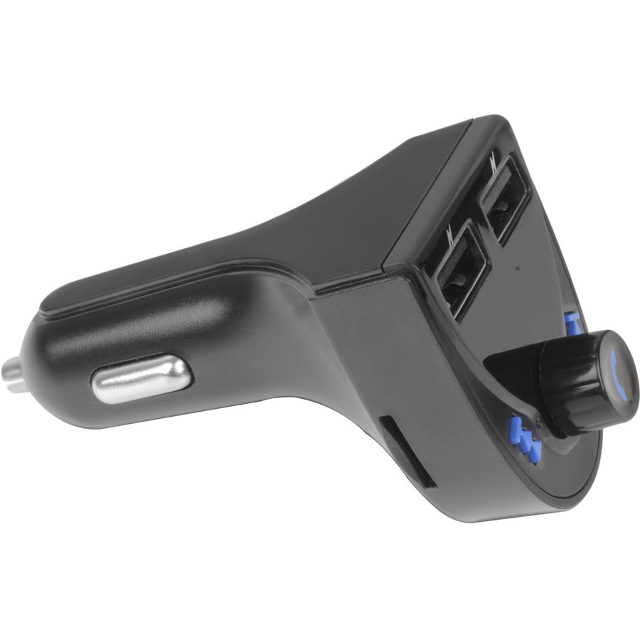 Aluratek ABF01F Universal Bluetooth Audio Receiver and FM Transmitter for Car Hands-Free Use