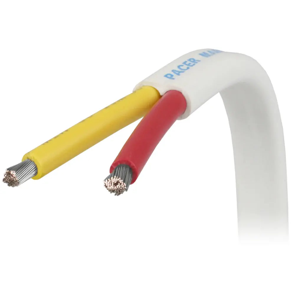 Pacer 6/2 AWG Safety Duplex Flat Marine Cable - Red and Yellow, Sold by the Foot