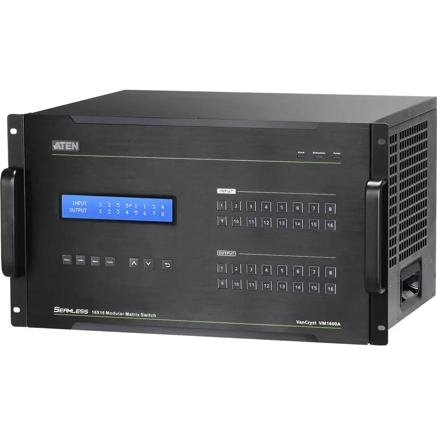 ATEN VM1600A 16 x 16 Modular Matrix Switch for High-Performance Video and Audio Routing