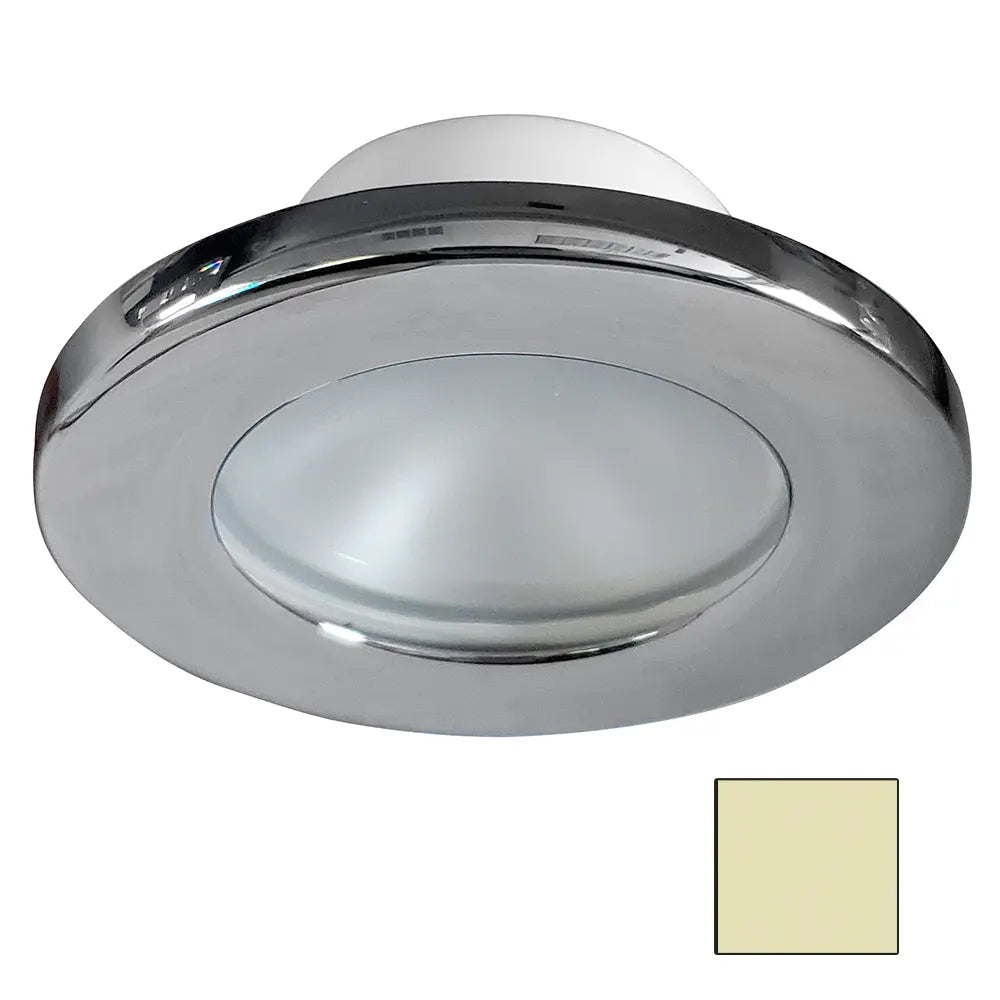 i2Systems Inc Apeiron 2.5W Warm White Screw Mount Marine LED Light - Polished Chrome Finish