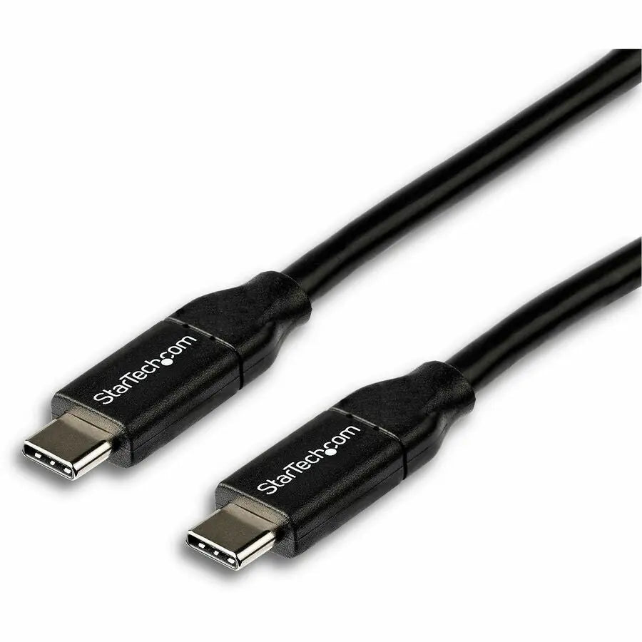 StarTech.com USB-C to USB-C Cable with 5A Power Delivery, 6.6ft (2m) - Fast Charging & Data Transfer