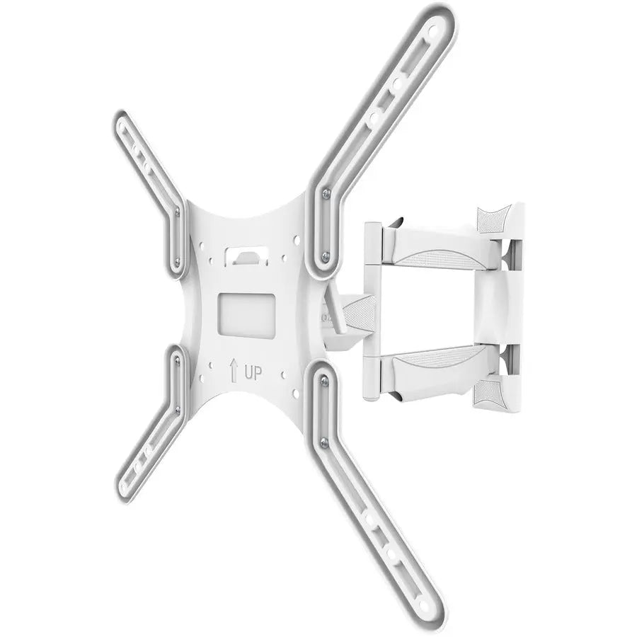 Kanto M300W Full Motion TV Wall Mount for 26 to 55-Inch Displays - Supports Up to 80 lb - White