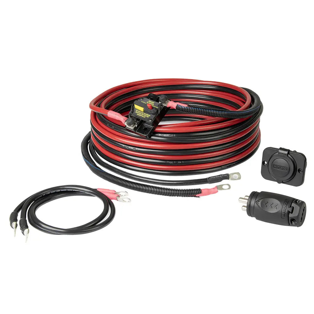 Marinco 36V Trolling Motor Wiring Kit with 70A Plug and Receptacle