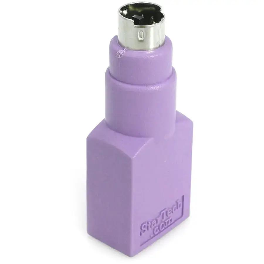 StarTech.com GC46FMKEY USB Keyboard to PS/2 Adapter – Black, 6-Pin Mini-DIN Male to USB-A Female by StarTech.com