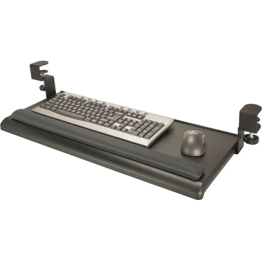 Ergoguys KB-1021 Extra-Wide Desk Clamp Keyboard Tray with Gel Wrist Rest