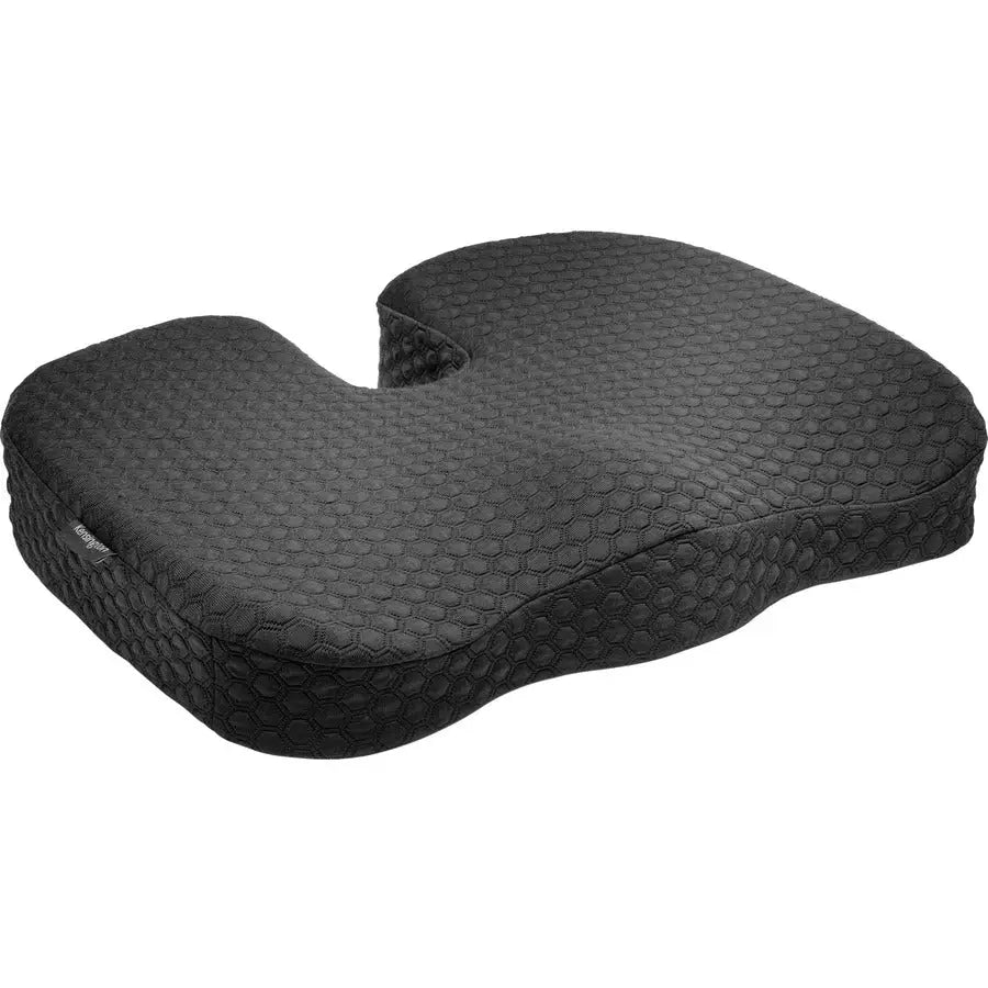 Kensington Premium Cool-Gel Seat Cushion with Ergonomic Design and Cooling Fabric