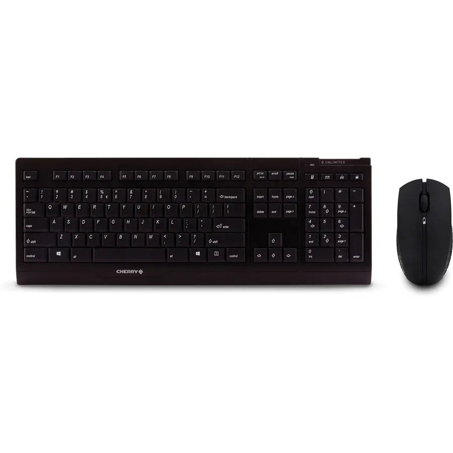 Cherry Americas B. Unlimited 3.0 Wireless Keyboard & Mouse Set with 2.4 GHz Connectivity and USB Charging