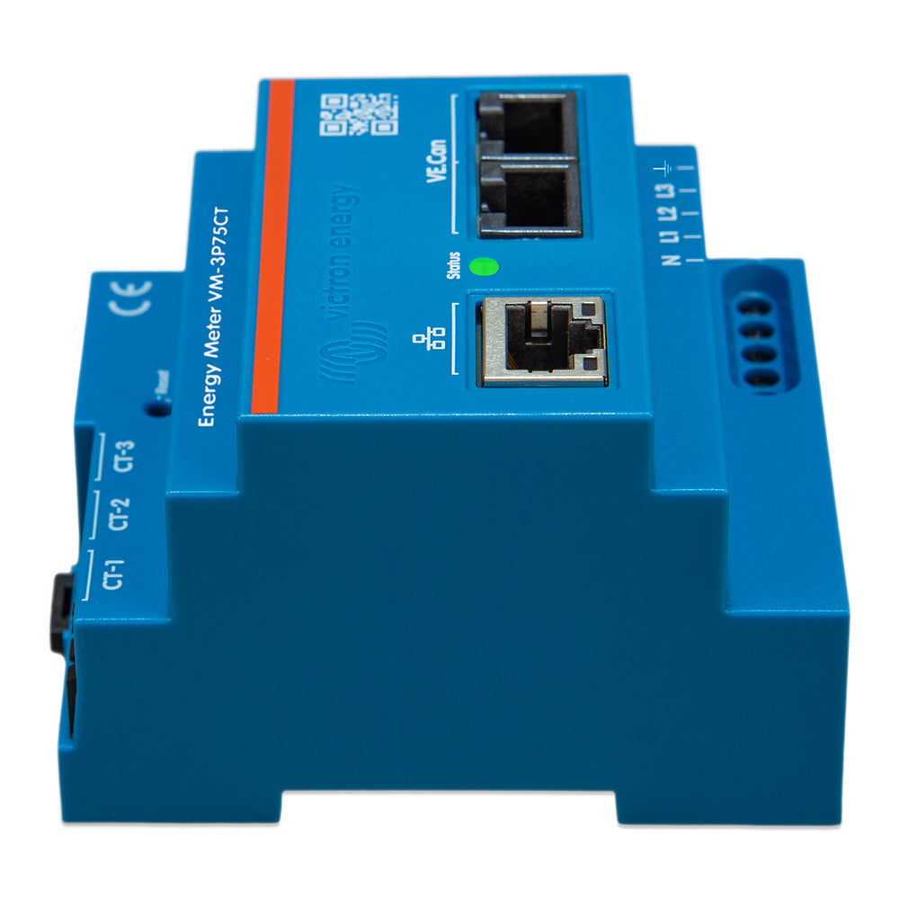 Victron Energy VM-3P75CT Energy Meter for Single and Three-Phase Power Monitoring