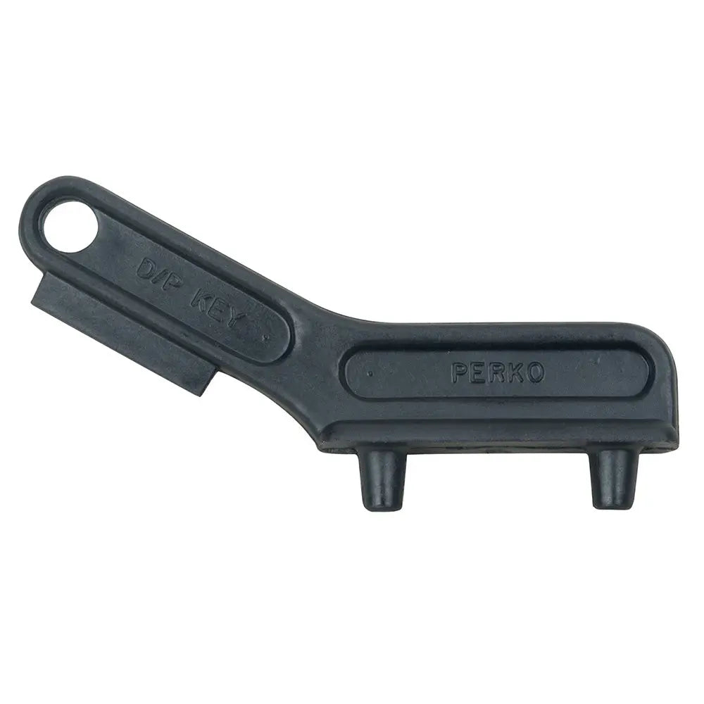 Perko Plastic Deck Plate Key - Black, Part Number 12487-8DP