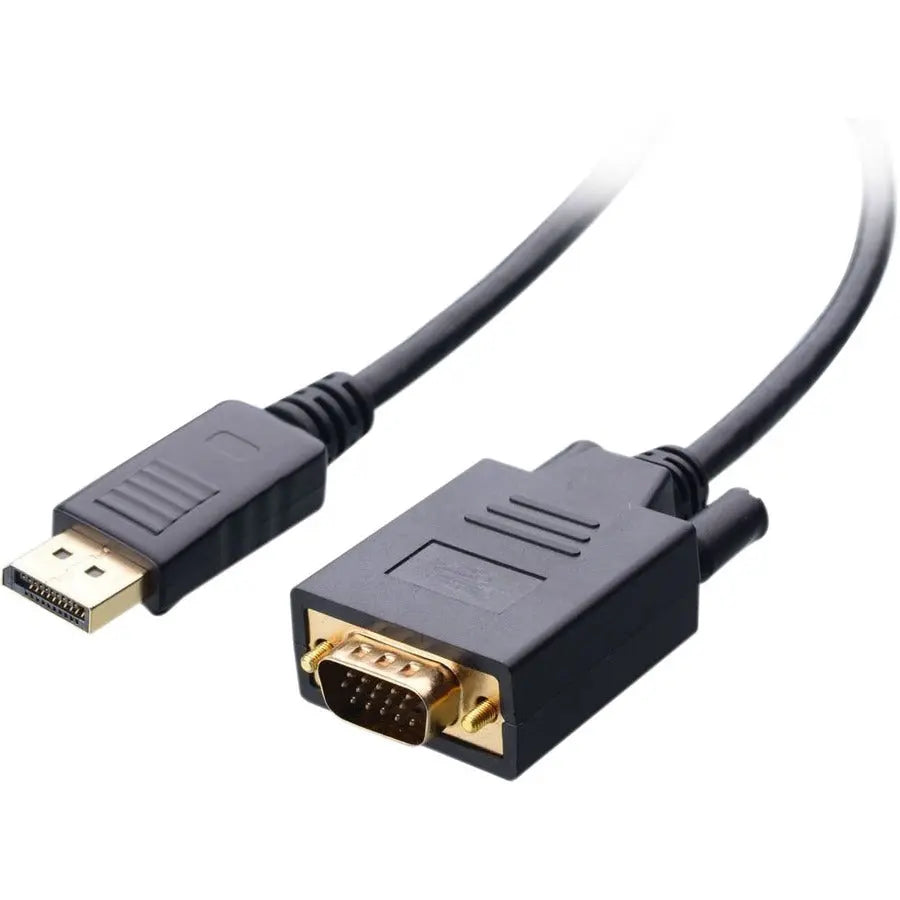 4XEM 10ft DisplayPort to VGA Adapter Cable - High Speed Video Conversion for Desktop & Laptop