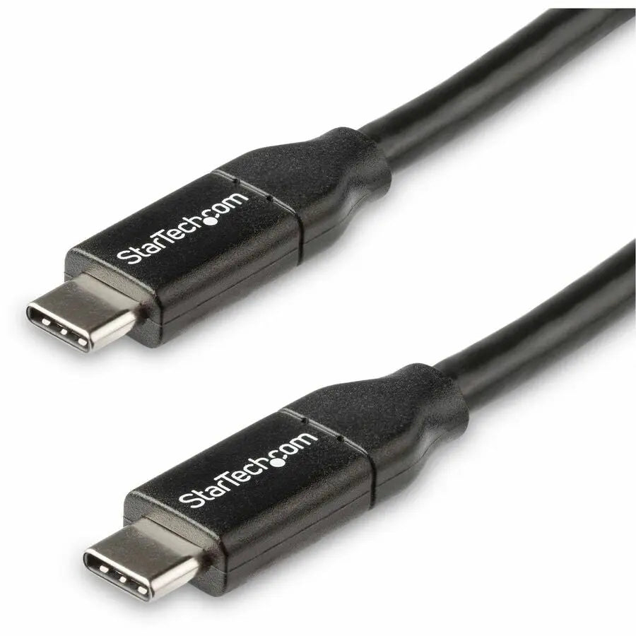 StarTech.com 0.5m USB-C to USB-C Cable with 5A Power Delivery for Fast Charging and Data Transfer