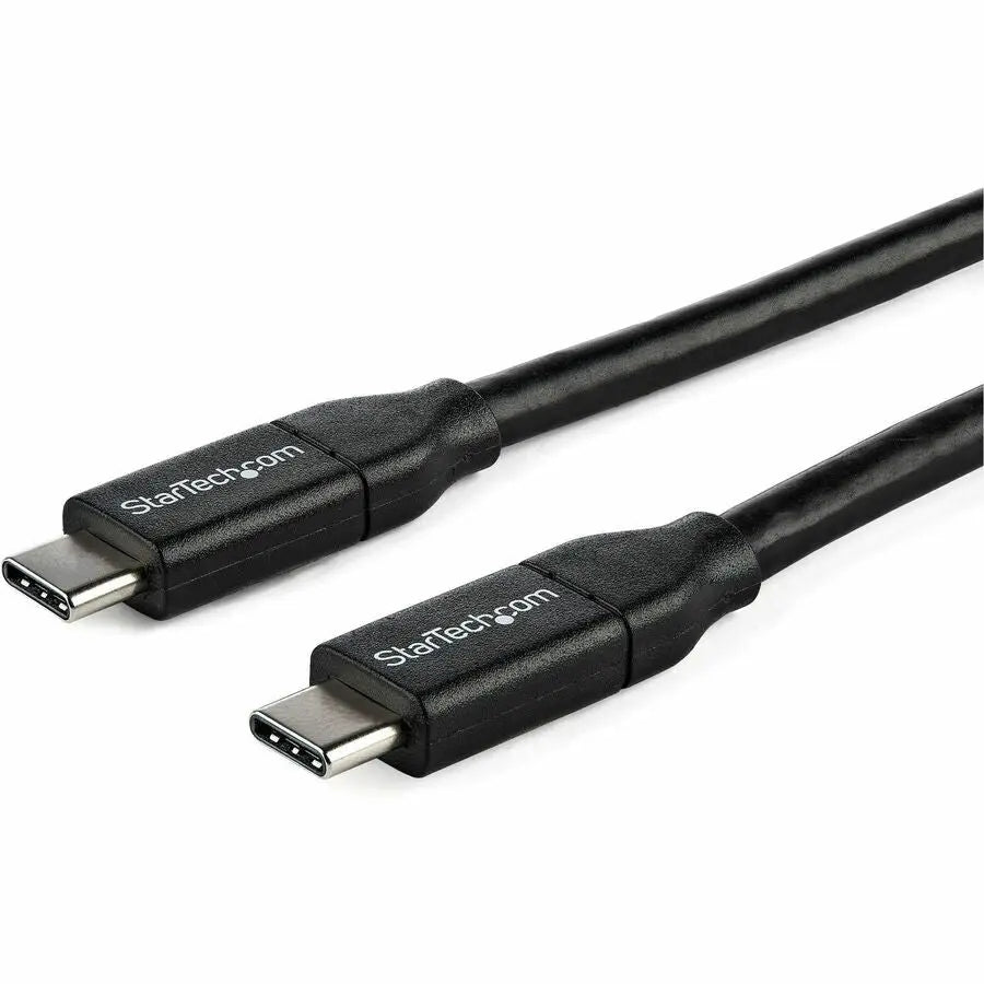 StarTech.com USB-C to USB-C Cable with 5A Power Delivery, 3.3 ft – Fast Charging & Data Transfer, USB 2.0, USB-IF Certified