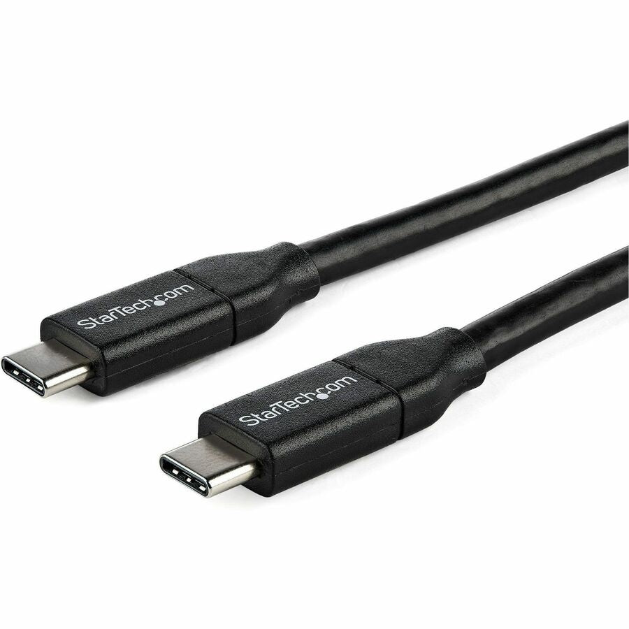 StarTech.com USB-C to USB-C Cable with 5A Power Delivery – 3 ft. (1m) USB 2.0 Fast Charging and Data Transfer