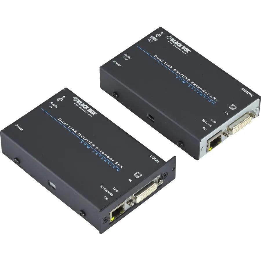 Black Box Wizard SRX ACU5520A KVM Extender with Dual-Link DVI, USB 2.0, and Audio