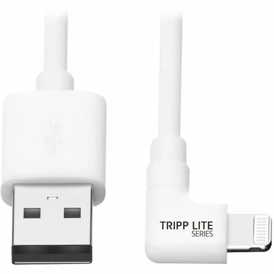 Eaton Tripp Lite Series M100-003-LRA-WH Lightning to USB Data Transfer Cable for Apple Devices