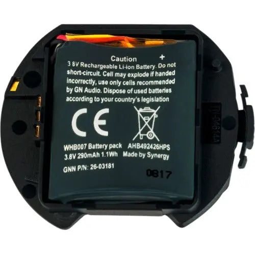 Jabra Engage Battery Pack Part 14151-09 for Wireless Headsets