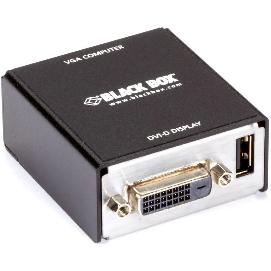 Black Box KVGA-DVID USB-Powered VGA to DVI-D Video Converter
