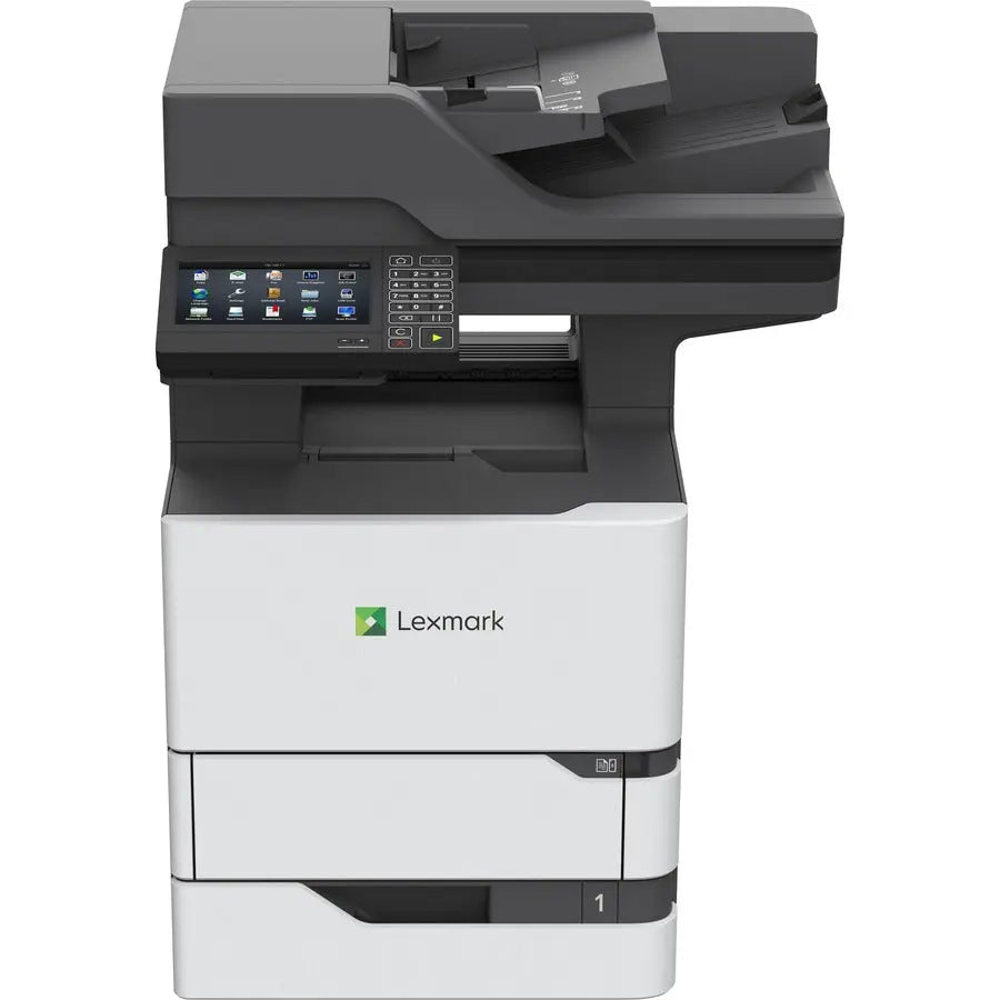 Lexmark MX722adhe Monochrome Laser Multifunction Printer – High-Speed 70 ppm with Automatic Duplex and Large Paper Capacity