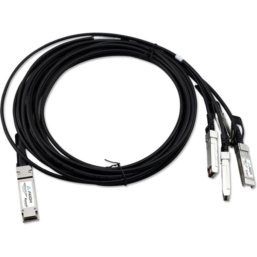 Axiom Memory Solutions 100GBASE-CR4 QSFP28 to 4 x 25GbE SFP28 Passive DAC Cable – 5m, Arista Compatible