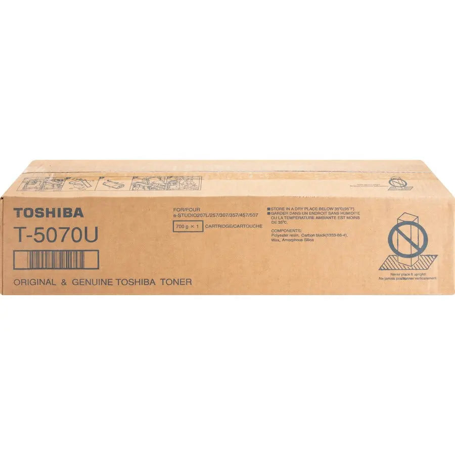 Toshiba T5070U Original Black Laser Toner Cartridge for E-Studio Series