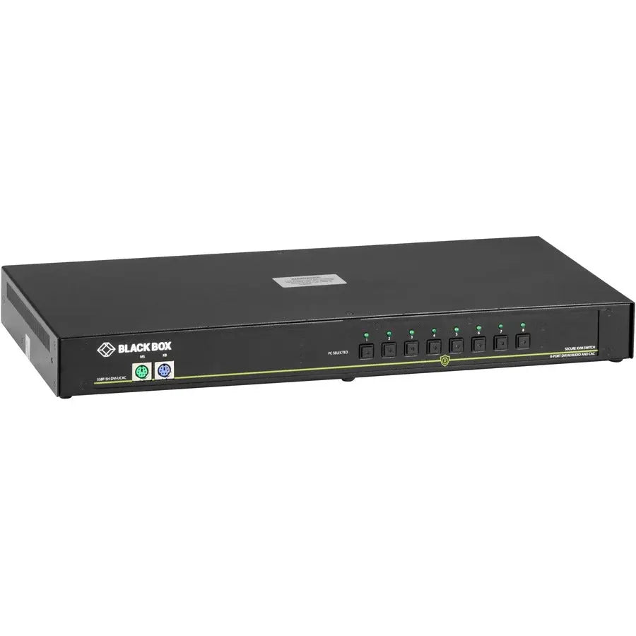 Black Box KVM Switchbox with CAC - Secure Desktop Control for Up to 8 Computers