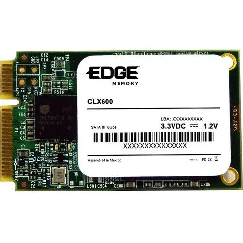 Edge Memory CLX600 250GB mSATA SSD - Reliable High-Performance Internal Storage for Notebooks