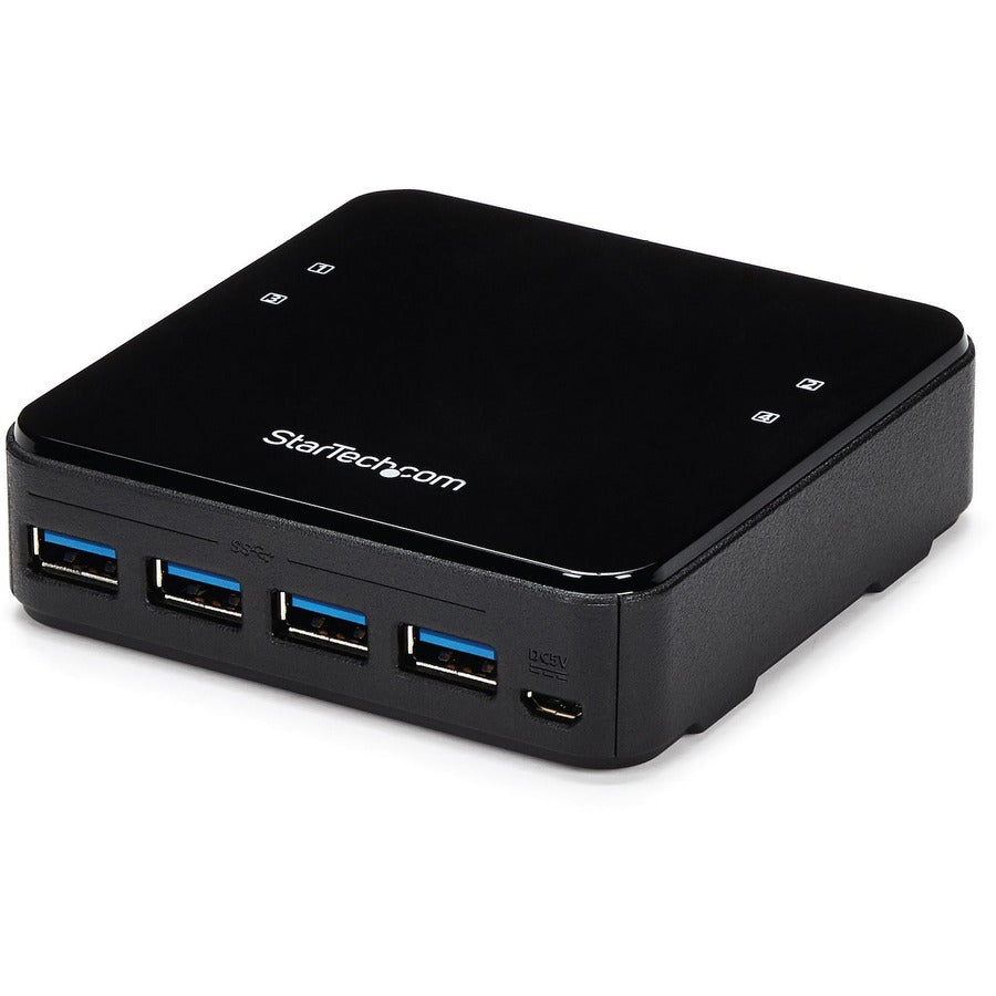 StarTech.com 4X4 USB 3.0 Peripheral Sharing Switch - 4 Port USB A/B Switch for Mac, Windows, and Linux