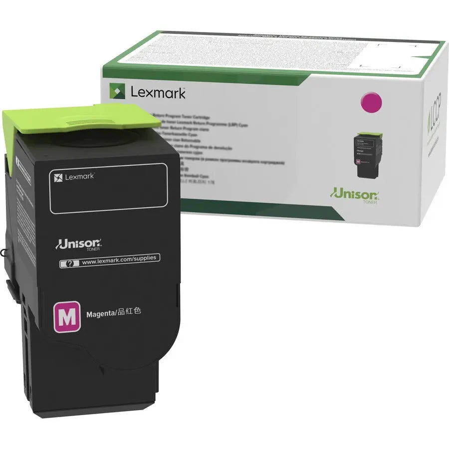 Lexmark Unison Magenta Return Program Toner Cartridge Part 78C10M0 for Lexmark CX622de, CX625adhe, CS421dn, and More