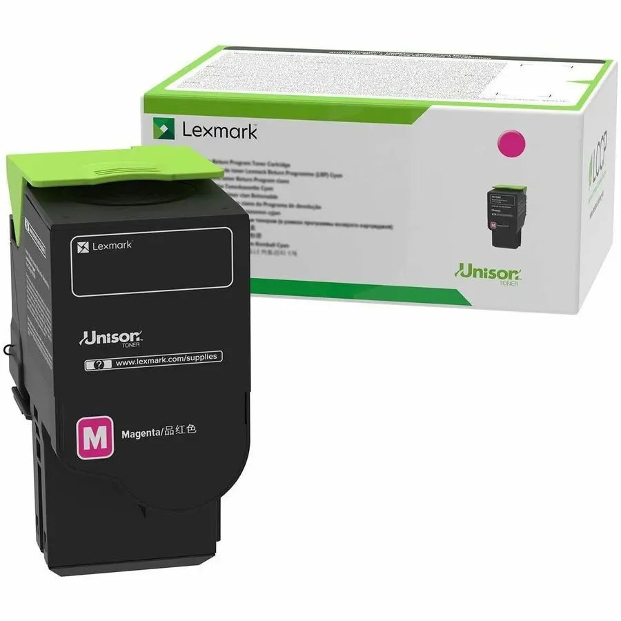 Xerox Corporation Lexmark Unison Magenta Ultra High Yield Toner Cartridge Part 78C1UME for Lexmark CX622 and CX625 Series