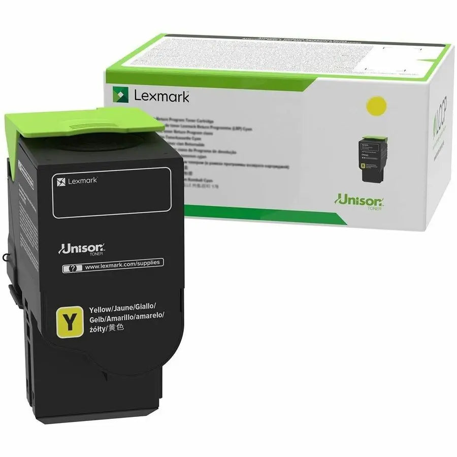 Lexmark Unison Original Ultra High Yield Yellow Toner Cartridge – Model 78C1UYE