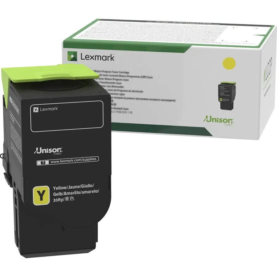 Lexmark Unison Original Yellow Ultra High Yield Laser Toner Cartridge - Part 78C1UY0