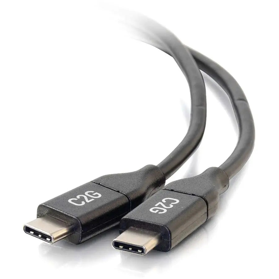Legrand Group C2G 6ft USB-C to USB-C 2.0 Male to Male Cable - 5A Charging and Data Transfer
