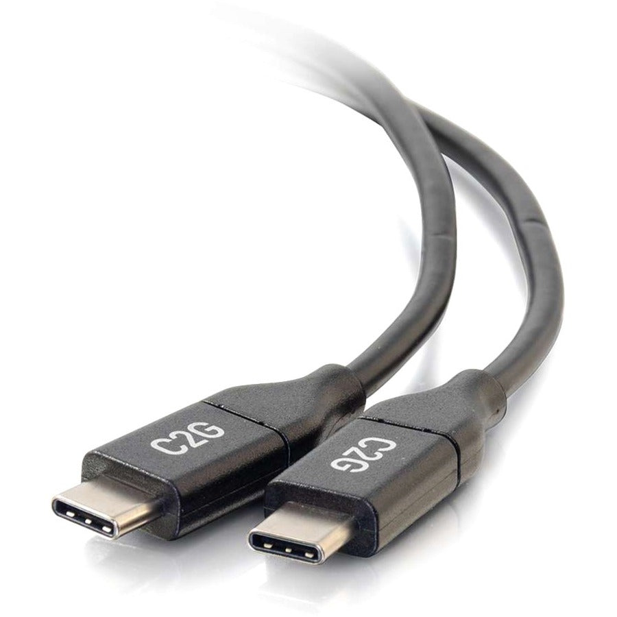 C2G 6ft USB C Cable - USB 2.0 (5A) Male to Male Data Transfer and Charging Cable
