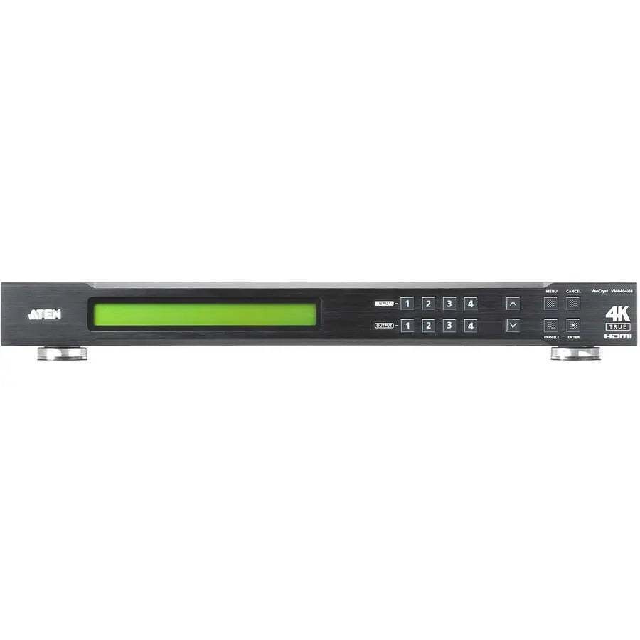 ATEN VM0404HB 4x4 True 4K HDMI Matrix Switch – High-Resolution Video Routing for Professional AV Installations