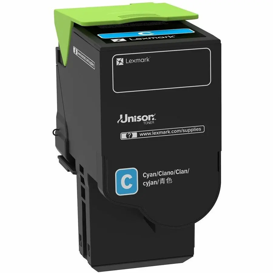 Lexmark Unison Original Cyan Ultra High Yield Laser Toner Cartridge - Part 78C0UCG