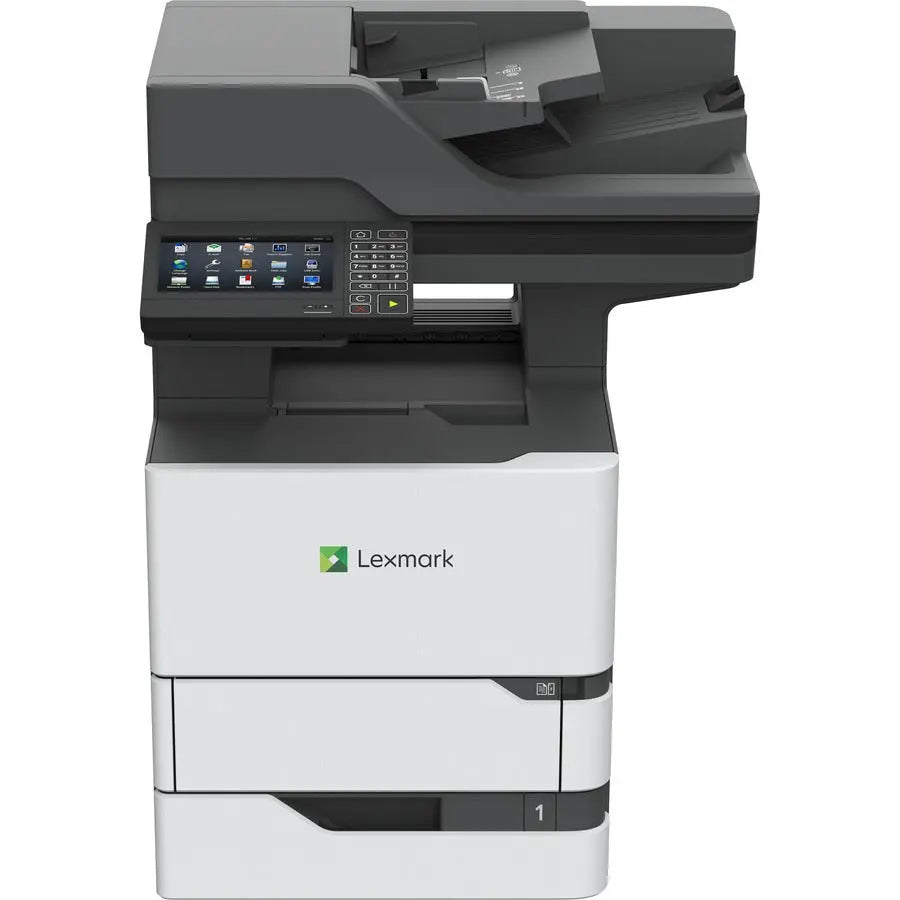 Lexmark MX722ade Laser Multifunction Printer – Monochrome, High-Speed Printing and Large Capacity