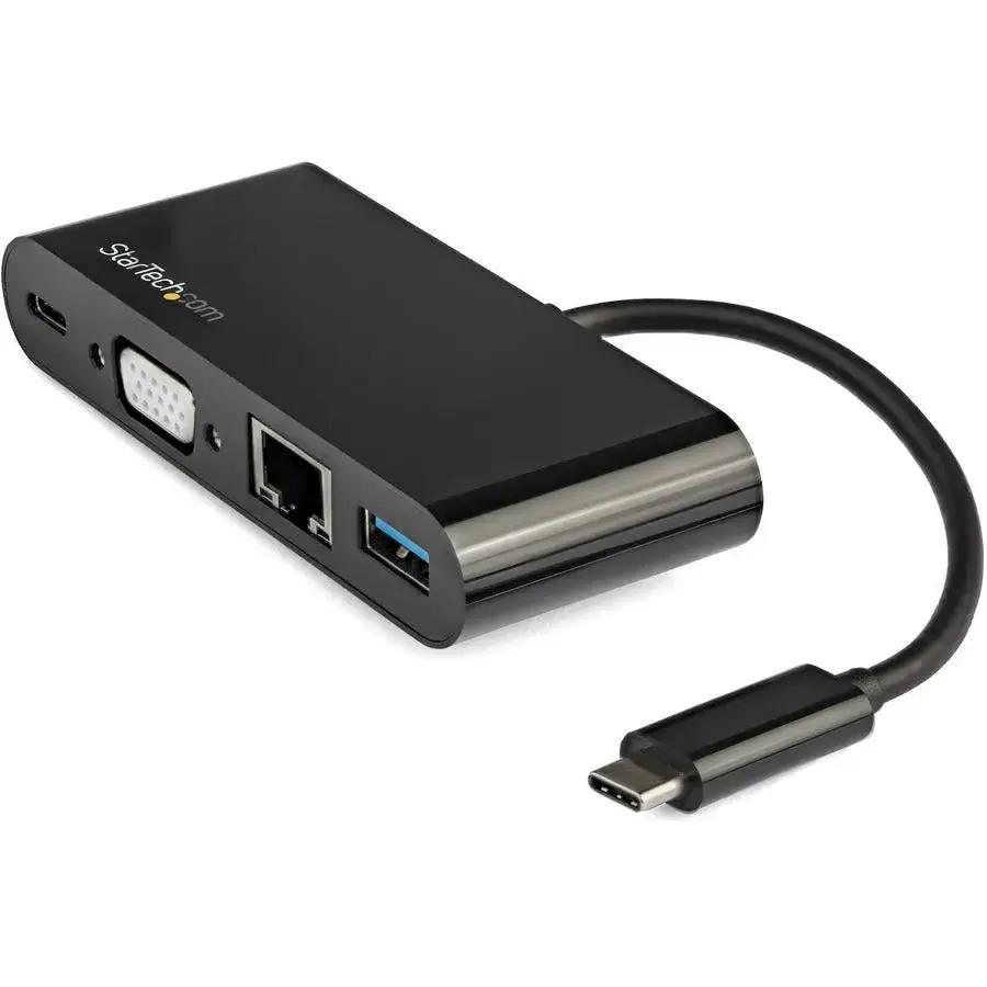 StarTech.com DKT30CVAGPD USB-C VGA Multiport Adapter with Power Delivery and Gigabit Ethernet by StarTech.com
