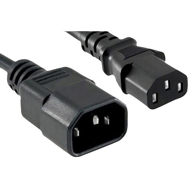 ENET Standard Power Cord (NSI Industries C13C14-4F-ENC) – 4 ft IEC 60320 C13 to C14 Power Cable