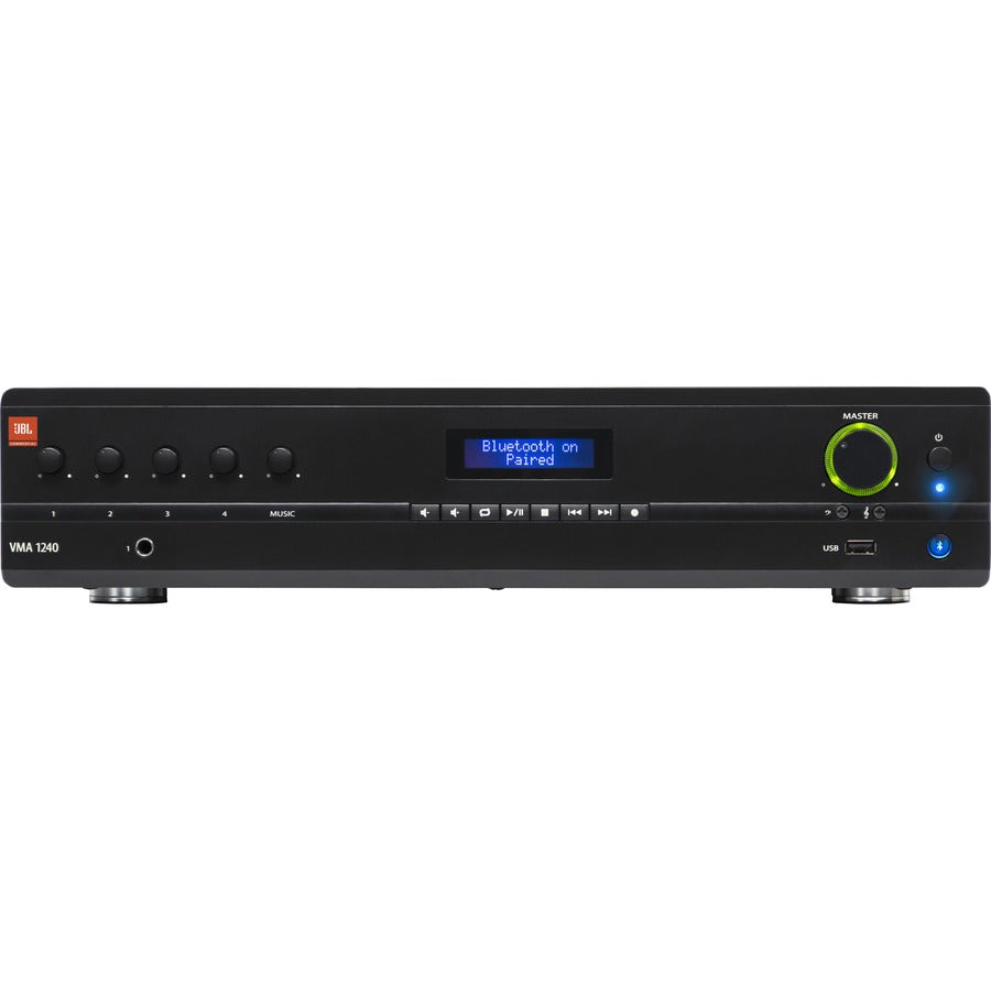 JBL Commercial VMA1240 240W Mixer Amplifier, 1 Channel, Black - NVMA1240-0-US