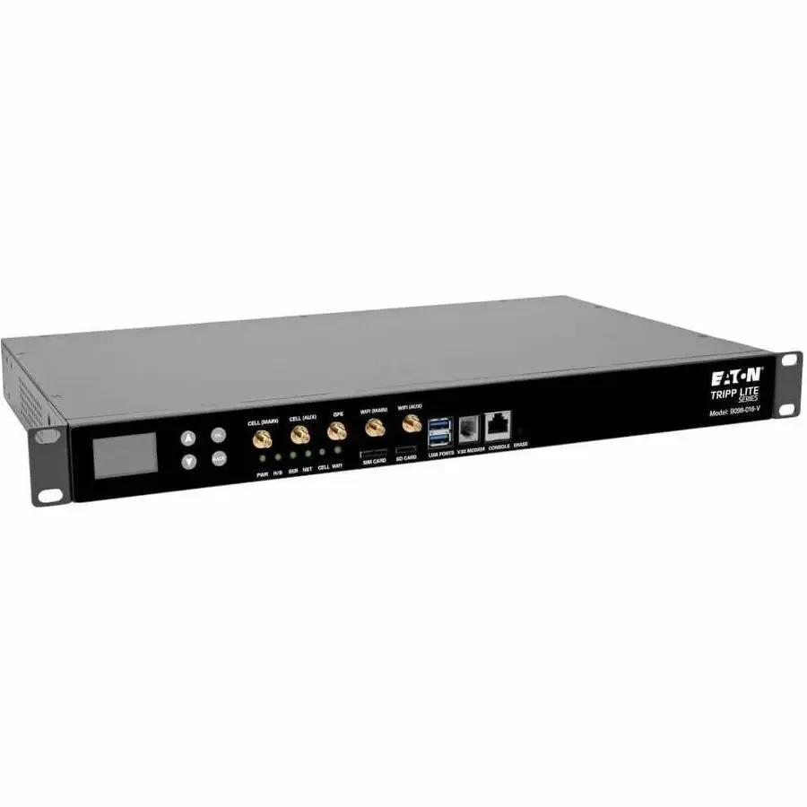 Tripp Lite B098-016-V 16-Port Serial Console Server with 4G LTE, Dual Gigabit Ethernet, Wi-Fi, and USB Ports by Eaton Corporation