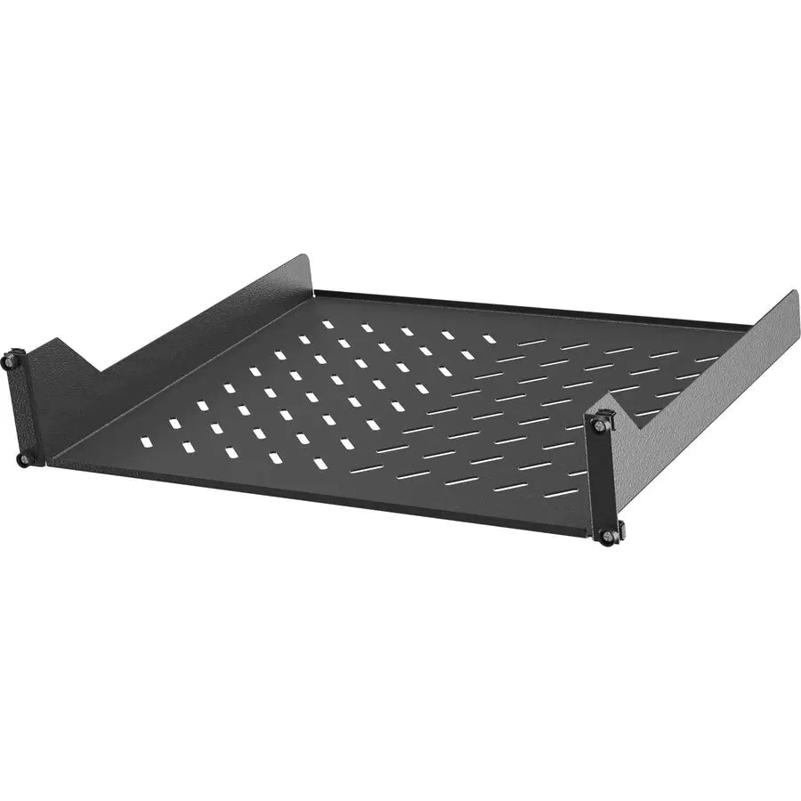 Vertiv 2U 19-Inch Cantilever Fixed Shelf with 50 lbs Capacity - Black